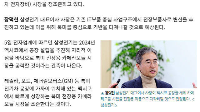 삼성전기, 요약