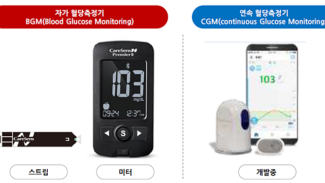 당뇨 혈당측정 의료기기 시장 공부(아이센스, 동운아나텍)