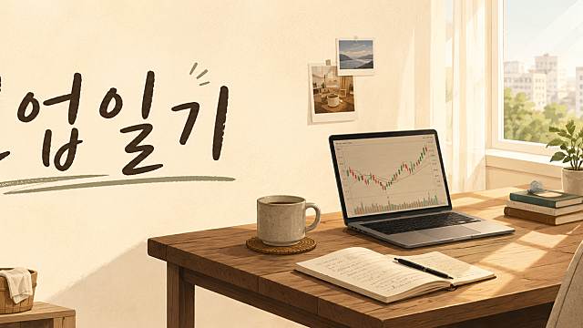 전업일기 #1~3