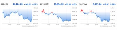 25/01/25 미국주식 특징주