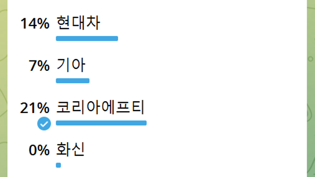 자동차 업종에 대한 생각