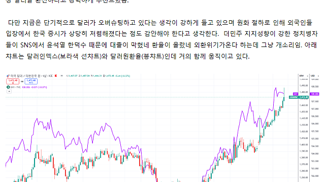 탄핵 정국 때문에 위기가 온다고?