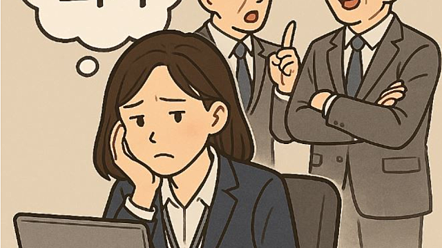 "요즘 애들은 칼퇴하네?" 눈치 주는 선배에 '퇴사' 고민하는 신입사원