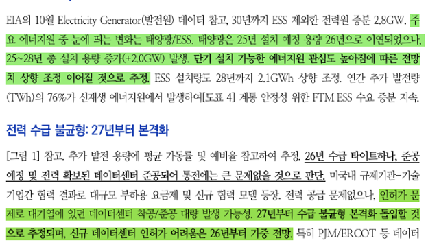 [산업Study] EIA 전력 발전원 Review - Feat. 전력 수급 불균형 (25.12.15 By 교보증권)