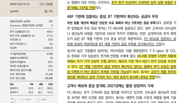 [기업Study] 대덕전자 (26.10.10 By 미래에셋증권)