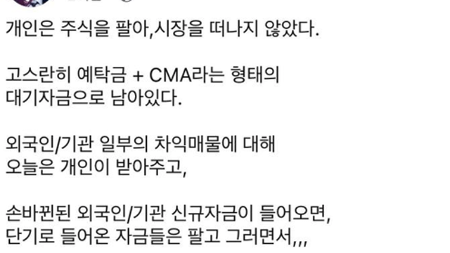 강세장의 특징 / 윤지호 (25.10.29)