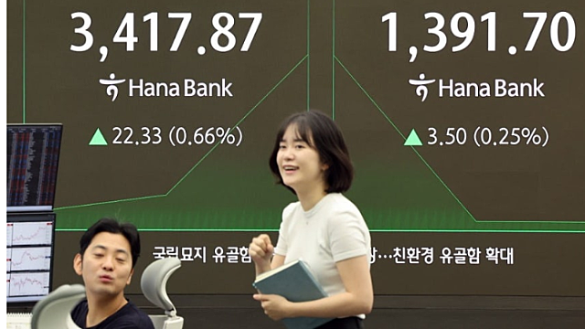 코스피 3400선도 뚫었다…4거래일 연속 사상 최고치 행진