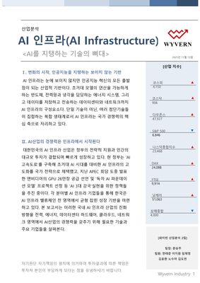 KMU_WYVERN_AI인프라_산업분석