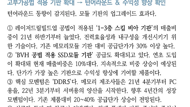 [레포트]티엘비: 메모리모듈 구조의 핵심 인프라 기업
