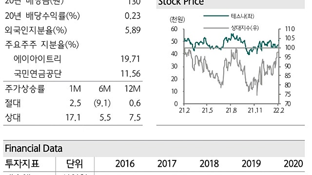 [레포트]테스나: 2021년 8월 이후 재차 증설 결정