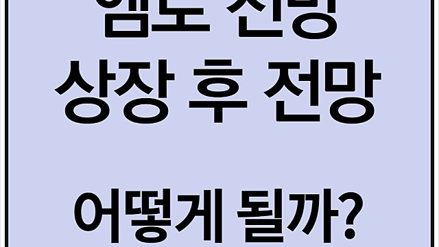 엠로 전망, 상장 후 전망 어떻게 될까