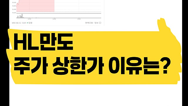로봇 테마주로 주목 받은 HL만도 주가 상한가 이유