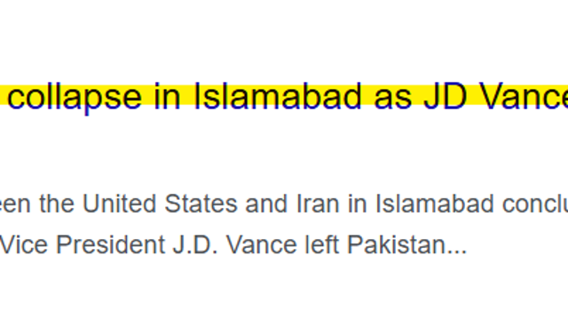 미국 이란 21시간의 협상 결렬의 진짜 이유는