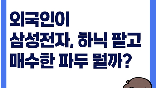 외국인이 삼성전자, 하이닉스 팔고 매수한 파두, 무슨 기업일까