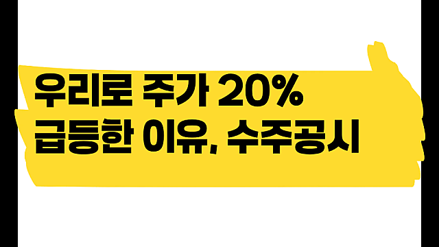 우리로 주가 하루만에 17% 급등한 이유, 광반도체 수주