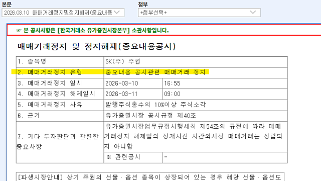 SK 시총 20% 역대급 자사주 소각 발표, 무려 4조 규모 호재 터져