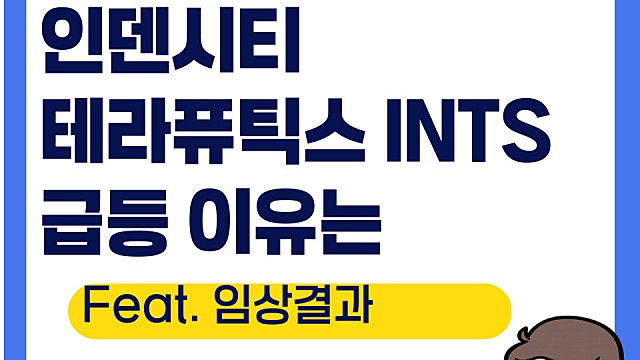 인덴시티 테라퓨틱스 INTS 급등 이유, 무엇일까(Ft. 임상 결과)