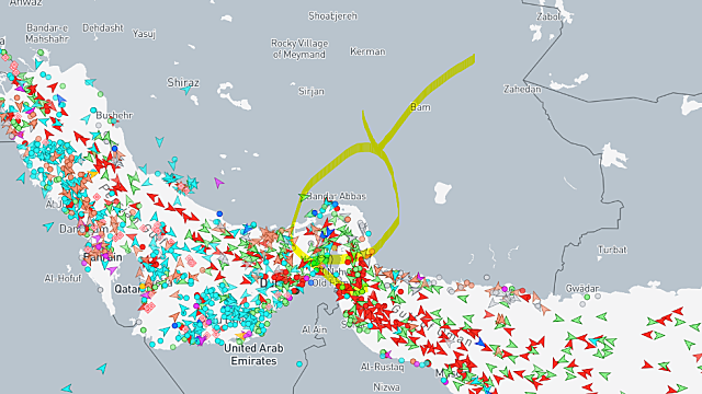 호르무즈 해협 봉쇄 뜻, 실시간 확인 방법(Feat. MarineTraffic)