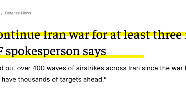 이스라엘, 미국 이란 전쟁 3주는 더해야(Ft. 장기전)