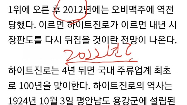 하이트진로