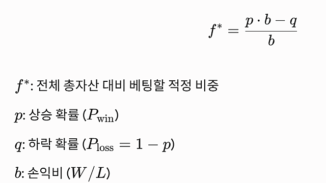 주식투자의 본질과 켈리 공식