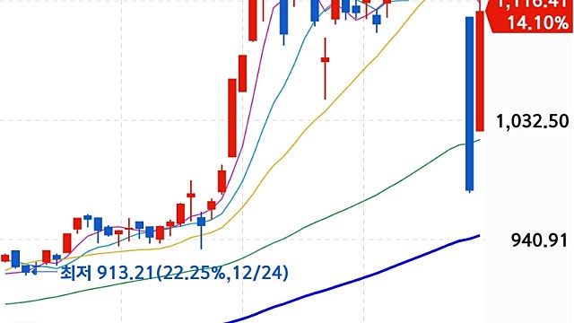 급락 뒤의 급등
