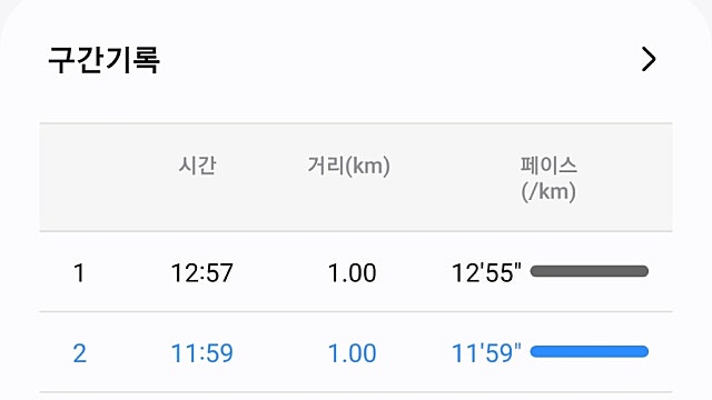 오늘의 운동 완료