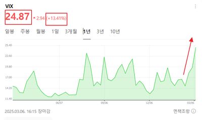 VIX지수 움직임이 심상찮다, VIX지수 A/S...나는 계산기를 세워서 쓰고 있나?