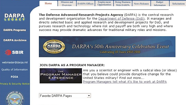 미국 성장의 비밀무기, 달파(DARPA)