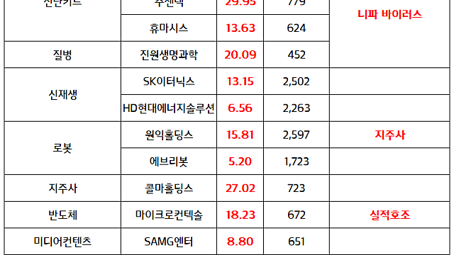 브라질 조류독감 관련주 :: 브라질산 닭고기 수입 중단 소식 / 니파 바이러스 관련주 , 진단키트 테마 강세