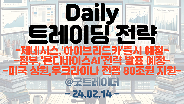 하이브리드카 관련주 :: 제네시스, 하이브리드카 모델 도입 전망 / 우크라이나 재건 관련주 :: 미국 상원, 우크라 전쟁 80조원 지원 등