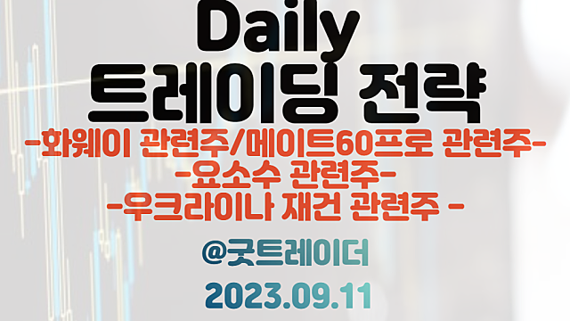 화웨이 관련주,메이트60프로 관련주 :: 화려한 부활, 화웨이 찬가 중국 울려퍼진다 / 요소수 관련주 :: 요소수 품절 사태 등
