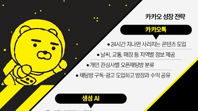8월 4일 경제뉴스 - 카카오AI 관련주 / 폴더블폰 관련주 / 반도체 관련주