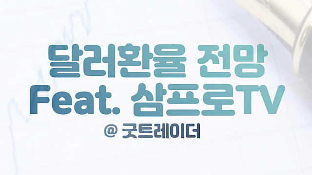 달러환율 전망, 김영익 교수님 vs 김한진 박사님