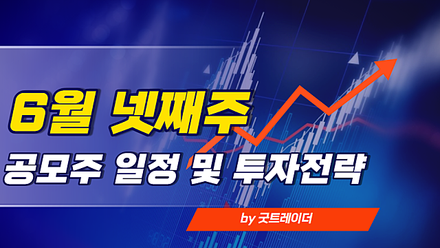 22년 6,7월 공모주 일정 및 투자전략(영창케미칼 수요예측, 코난테크놀로지 청약, 넥스트칩 공모주 상장)