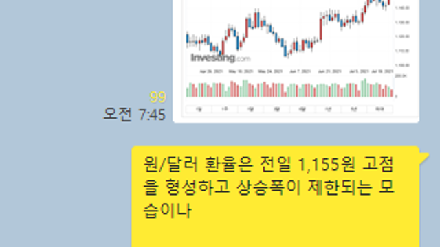 오늘의 주식 이야기 - 환율동향, OLED관련주(비아트론,AP시스템), 현대차 임단협, 자동차부품주 전망, 저탄소경제, 신재생 관련주