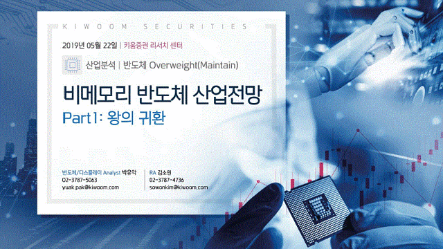 * 비메모리 반도체(시스템 반도체) 관련주와 산업전망 (19.06.01)