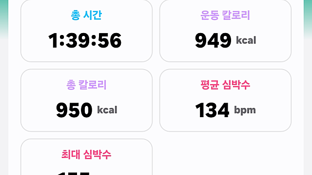 운동일지 :: 7월 5주차