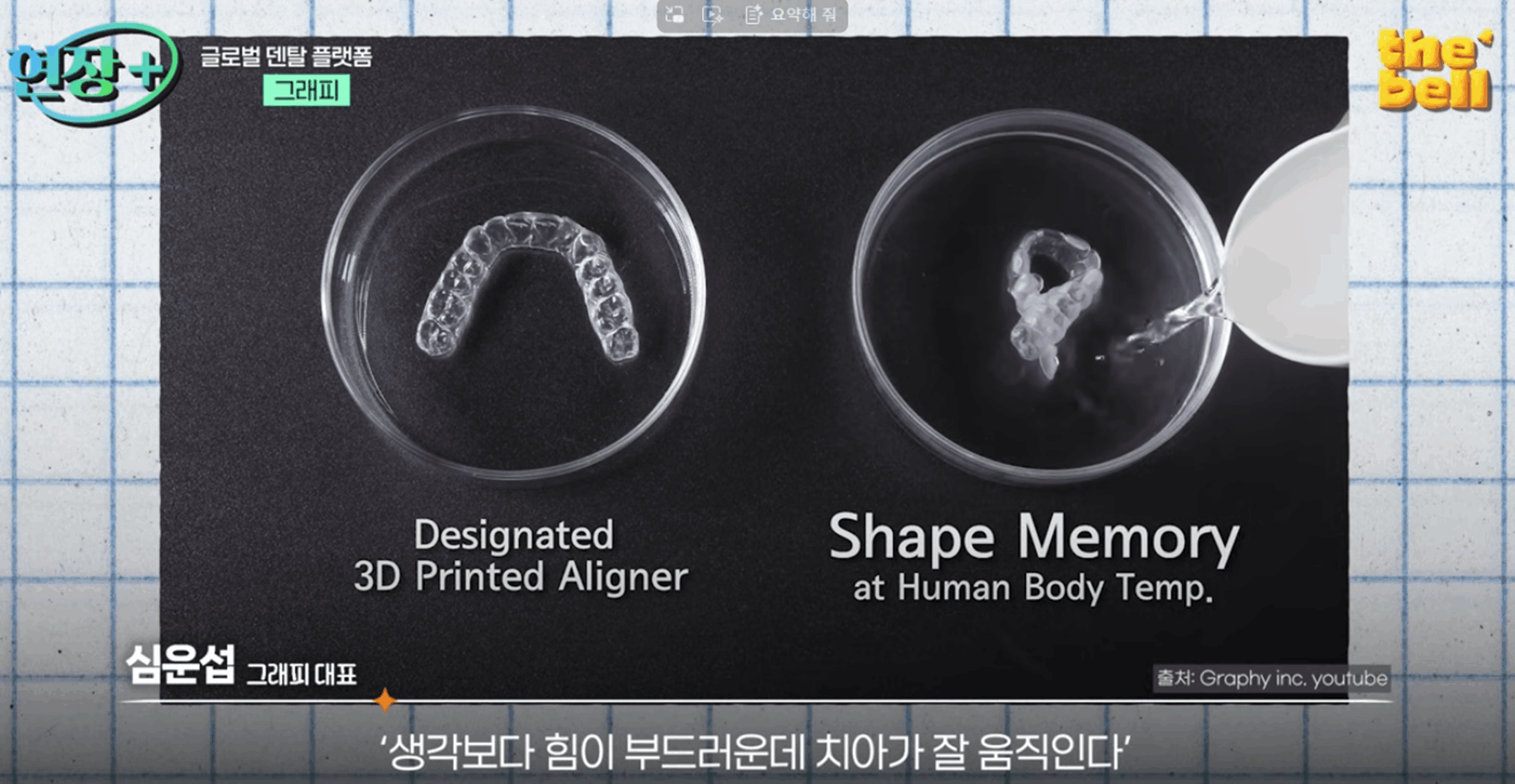 기존 투명교정장치의 판도를 바꿀 기술력 최강 회사인 그래피!
